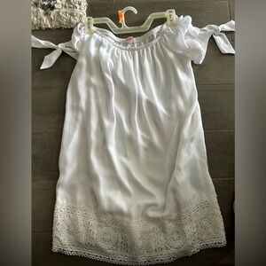 Off the shoulder dress